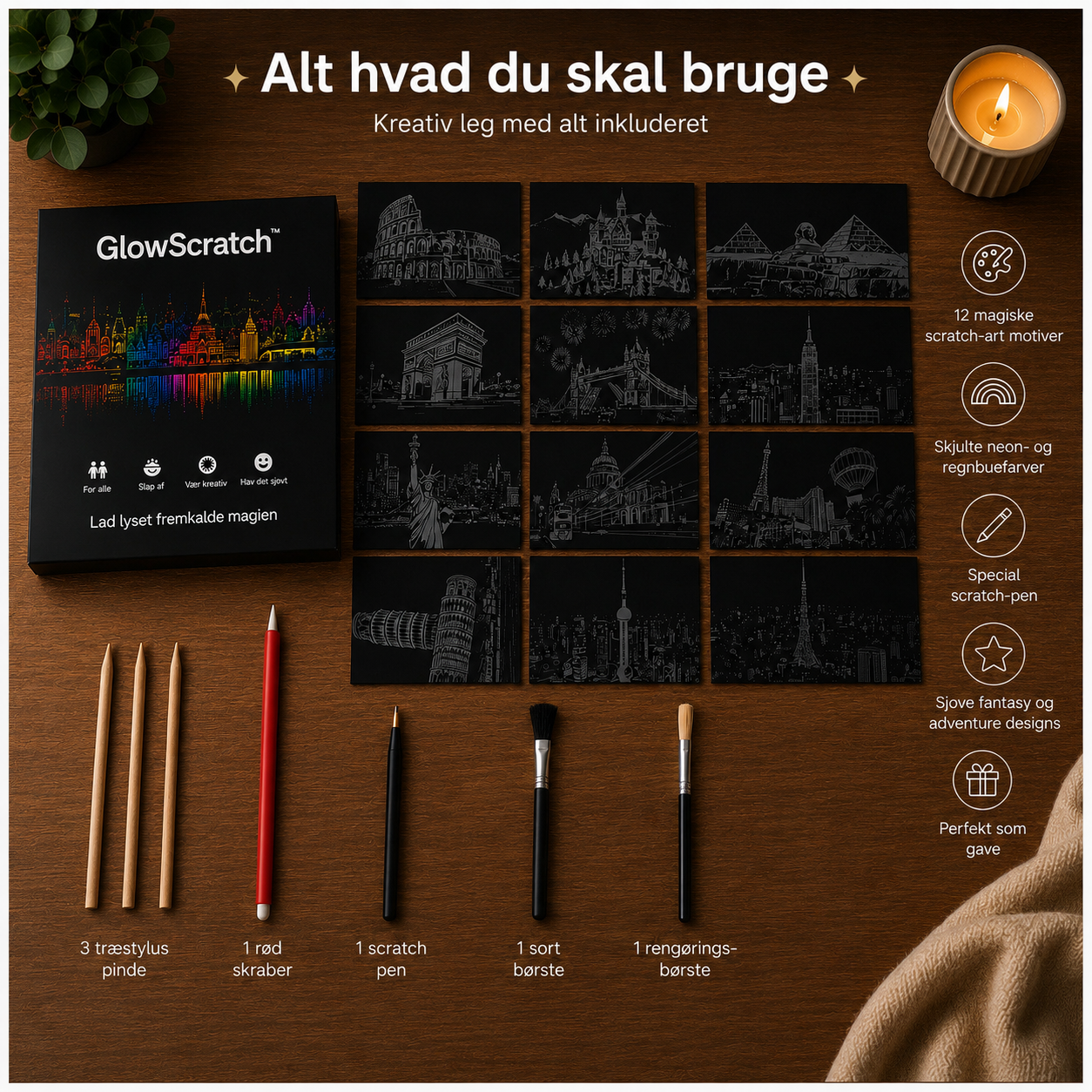 GlowScratch – lys op i fantasien