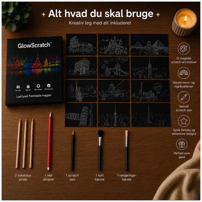 GlowScratch – lys op i fantasien