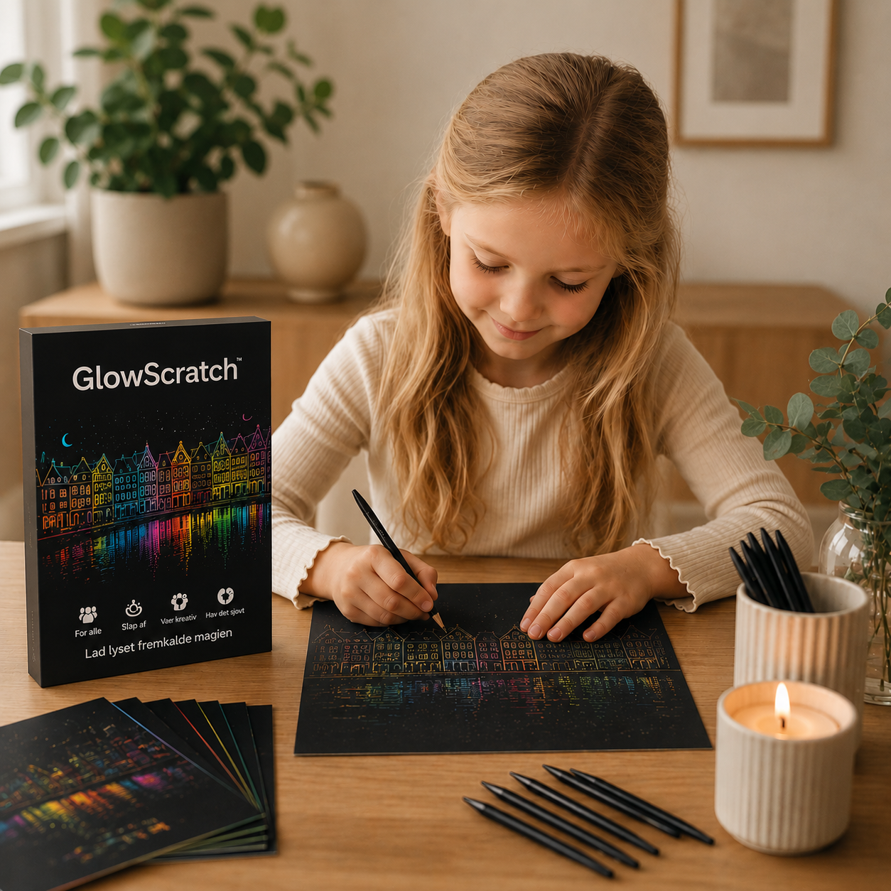 GlowScratch – lys op i fantasien