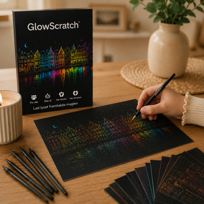 GlowScratch – lys op i fantasien
